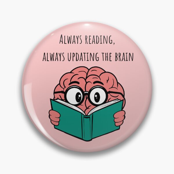 Item preview, Always Reading, Always Updating the Brain designed and sold by FanFest.