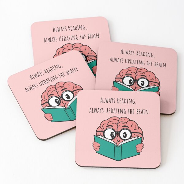 Item preview, Always Reading, Always Updating the Brain designed and sold by FanFest.
