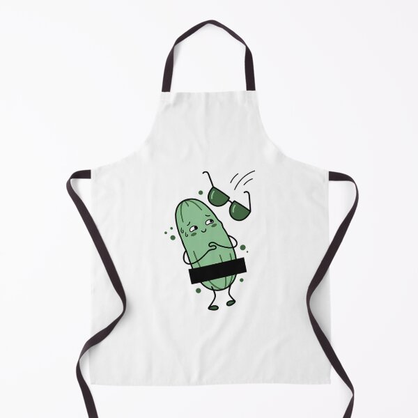 Item preview, Funny Embarrassed Pickle Cartoon Character designed and sold by Mason-Pride.
