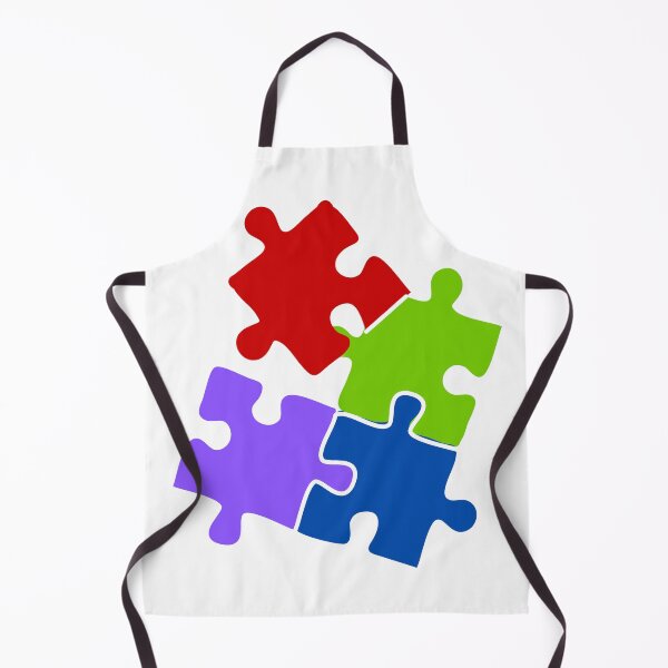 Item preview, Colorful Interlocking Puzzle Pieces Unity designed and sold by AlifUX-Market.