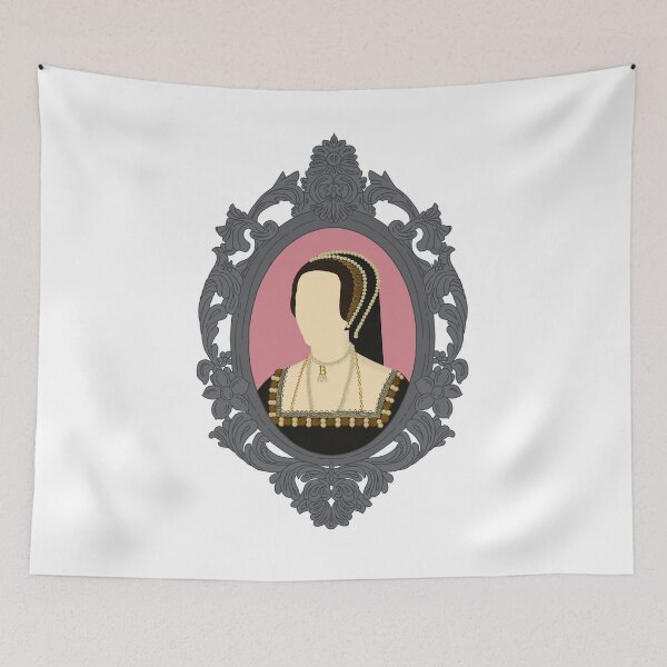 Item preview, Queen Tudor Anne Boleyn Silver Frame designed and sold by FreeOrca.
