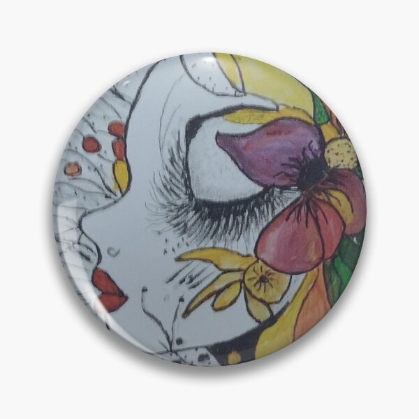 Item preview, face,wit,flower designed and sold by Valeriartist.
