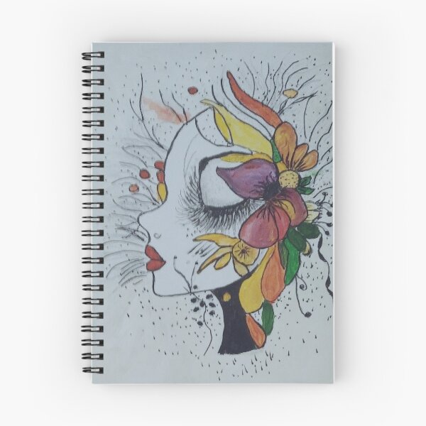 Item preview, face,wit,flower designed and sold by Valeriartist.