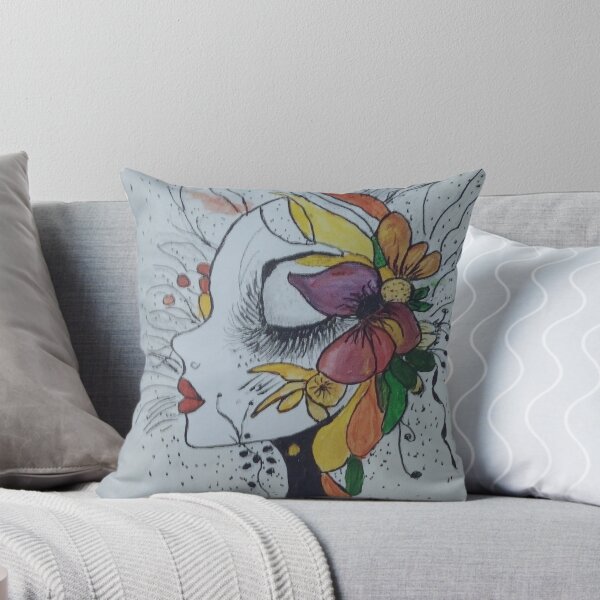 Item preview, face,wit,flower designed and sold by Valeriartist.