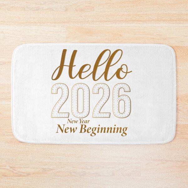 Item preview, Hello 2026 – New Year New Beginning Typography Design designed and sold by Design-Pro-21.