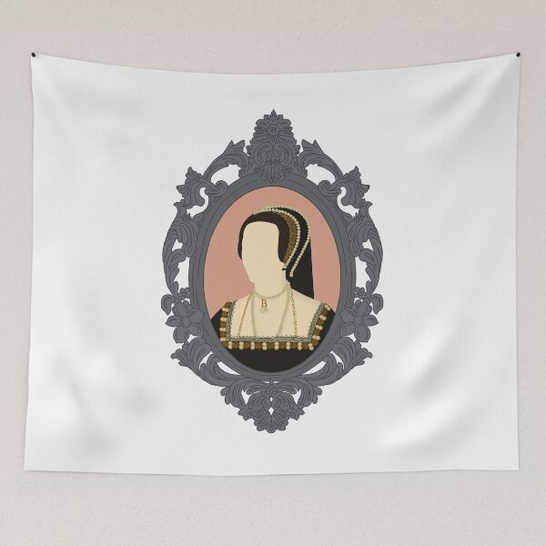 Item preview, Queen Tudor Anne Boleyn Silver Frame designed and sold by FreeOrca.