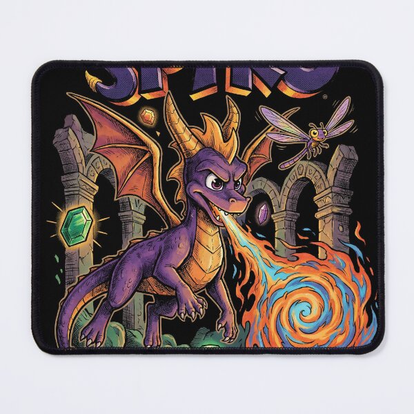 Item preview, Spyro the Dragon Reignited Trilogy Purple Dragon Spyro Classic Cynder Ripto Gnasty Gnorc Skylanders Spyro Adventure Fan Art Portrait Poster T-Shirt Sticker Print Gift designed and sold by Senpaiwaves.