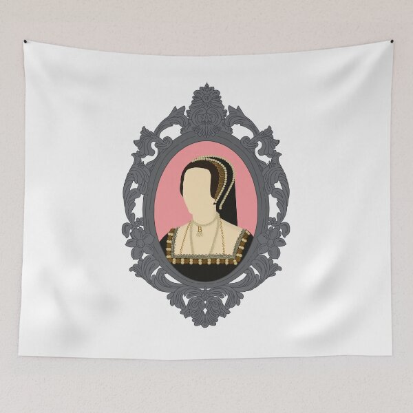 Item preview, Queen Tudor Anne Boleyn Silver Frame designed and sold by FreeOrca.