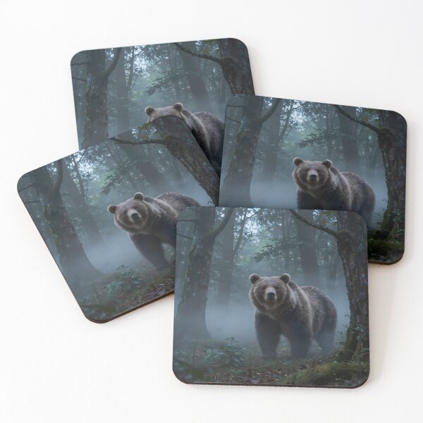 Item preview, Bear in the mist designed and sold by GIFT4S.