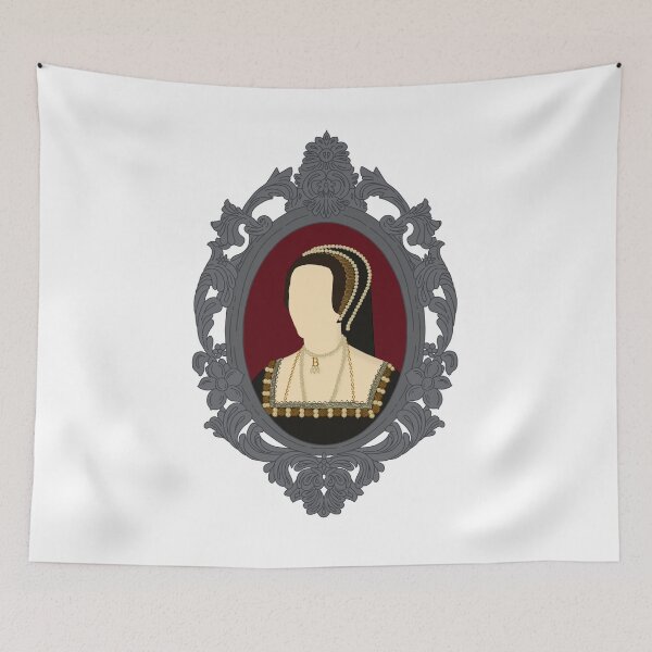 Item preview, Queen Tudor Anne Boleyn Silver Frame designed and sold by FreeOrca.