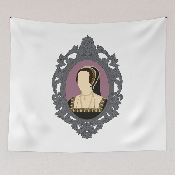 Item preview, Queen Tudor Anne Boleyn Silver Frame designed and sold by FreeOrca.
