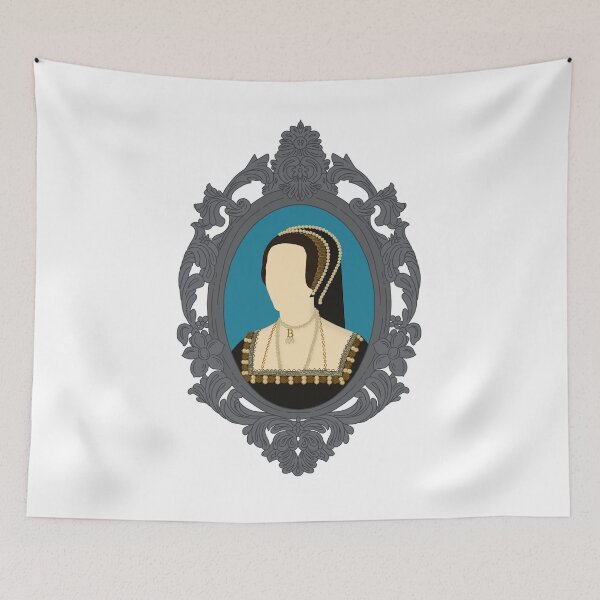 Item preview, Queen Tudor Anne Boleyn Silver Frame designed and sold by FreeOrca.