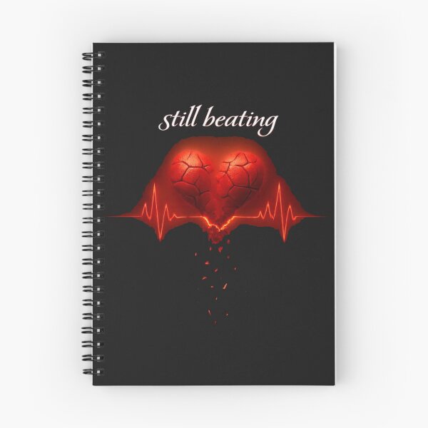 Item preview, Still Beating Heart T-Shirt – Broken Heart ECG Love Design designed and sold by KDesignCrafts.