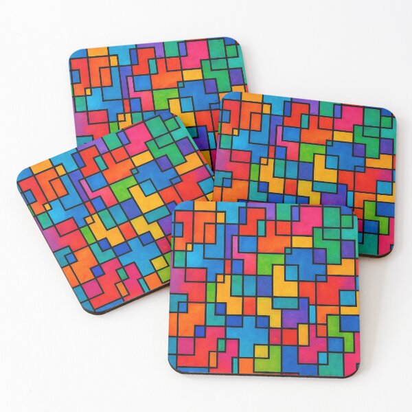 Item preview, Geometric interplay of colors and structure designed and sold by Sigtrix.