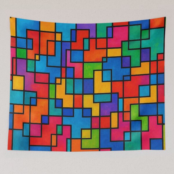 Item preview, Geometric interplay of colors and structure designed and sold by Sigtrix.