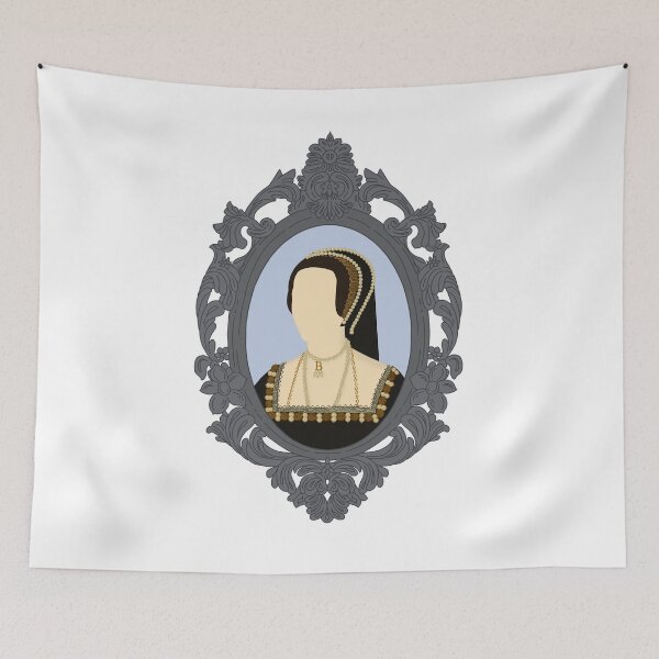 Item preview, Queen Tudor Anne Boleyn Silver Frame designed and sold by FreeOrca.