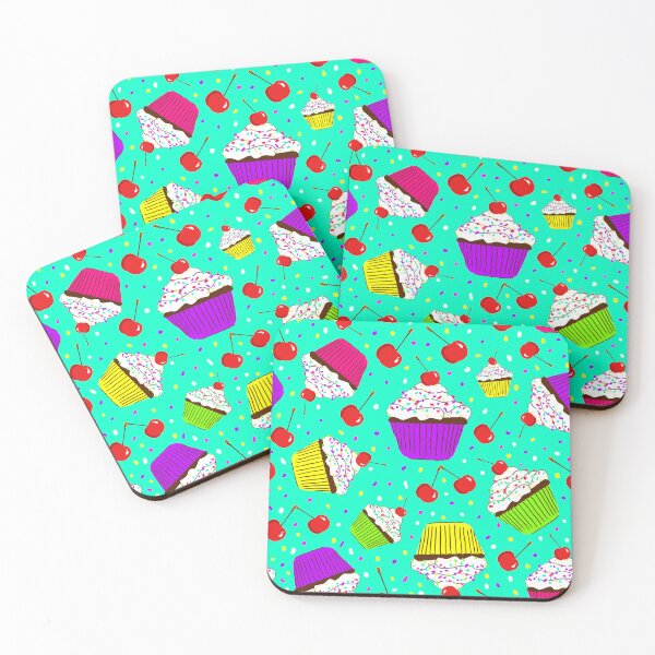 Item preview, cup cakes and cherries  designed and sold by FVO-italydesign.