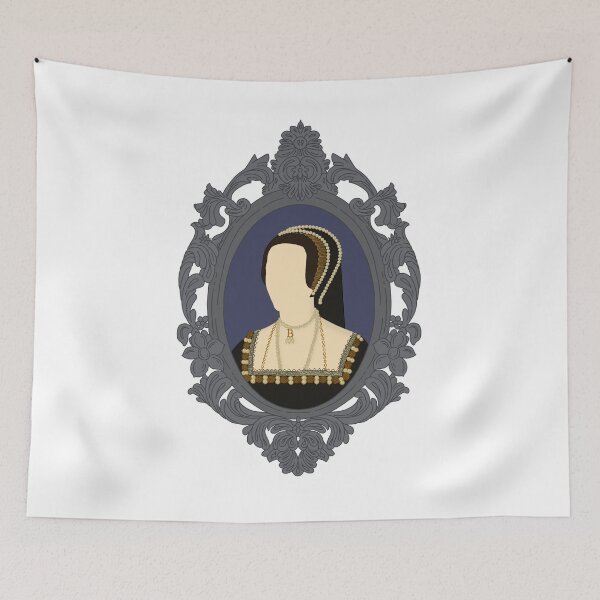 Item preview, Queen Tudor Anne Boleyn Silver Frame designed and sold by FreeOrca.