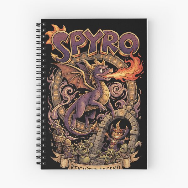 Item preview, Spyro the Dragon Reignited Trilogy Purple Dragon Spyro Classic Cynder Ripto Gnasty Gnorc Skylanders Spyro Adventure Fan Art Portrait Poster T-Shirt Sticker Print Gift designed and sold by Senpaiwaves.