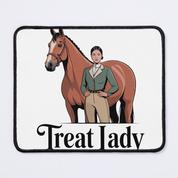 Item preview, Treat Lady Horse Riding Design – Confident Equestrian Horse Mom designed and sold by WSPrintCrafter.