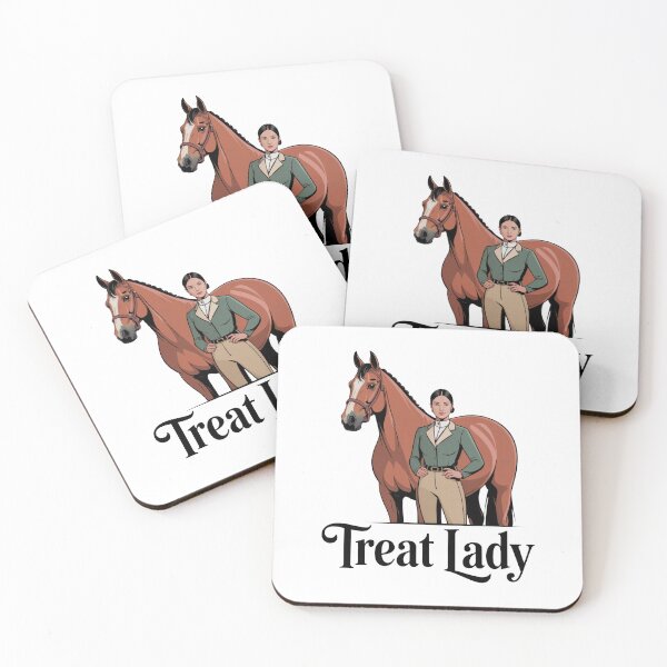 Item preview, Treat Lady Horse Riding Design – Confident Equestrian Horse Mom designed and sold by WSPrintCrafter.