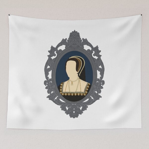 Item preview, Queen Tudor Anne Boleyn Silver Frame designed and sold by FreeOrca.
