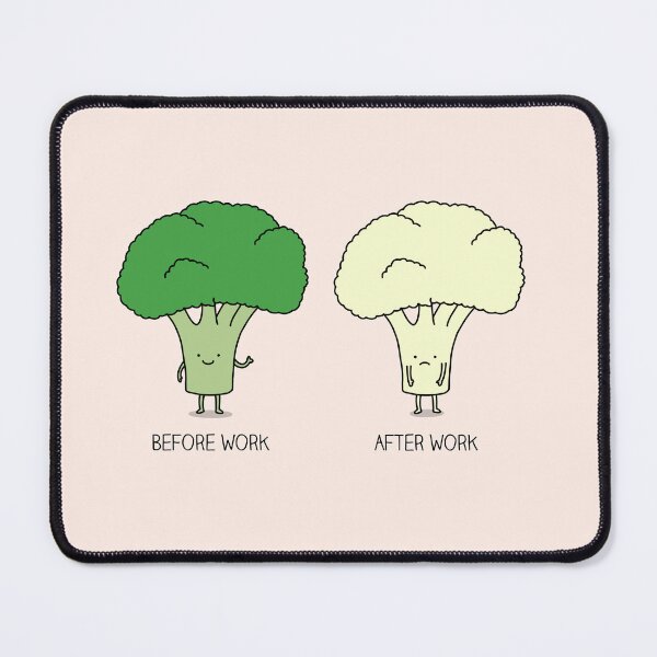 Item preview, Broccoli work life designed and sold by Milkyprint.