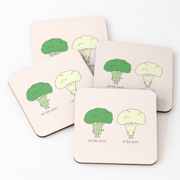 Item preview, Broccoli work life designed and sold by Milkyprint.