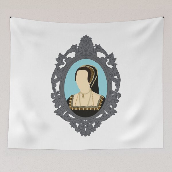Item preview, Queen Tudor Anne Boleyn Silver Frame designed and sold by FreeOrca.