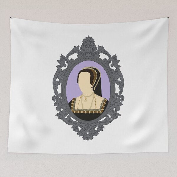 Item preview, Queen Tudor Anne Boleyn Silver Frame designed and sold by FreeOrca.