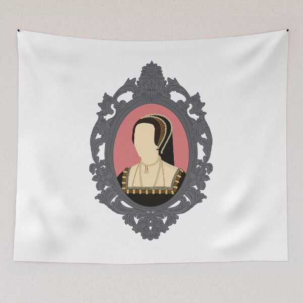 Item preview, Queen Tudor Anne Boleyn Silver Frame designed and sold by FreeOrca.