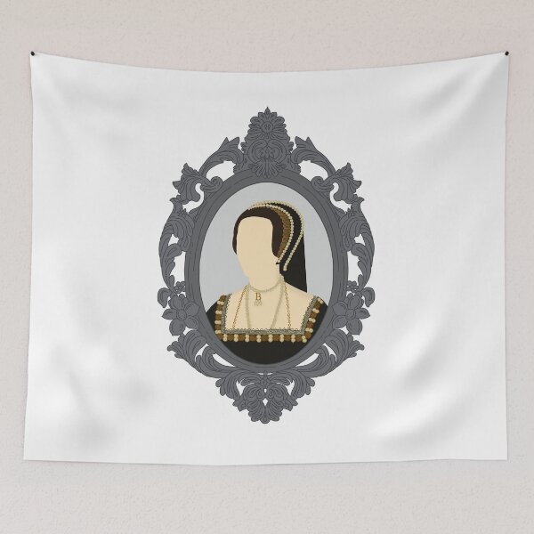 Item preview, Queen Tudor Anne Boleyn Silver Frame designed and sold by FreeOrca.