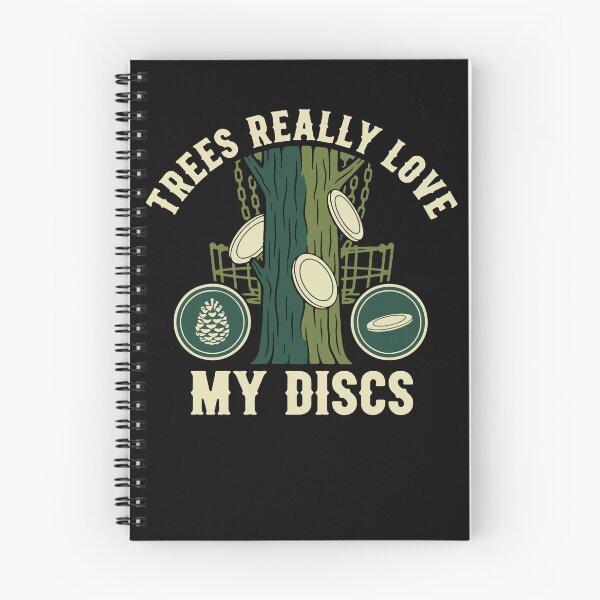 Item preview, Trees Really Love My Discs Funny Disc Golf designed and sold by LuminOrb.