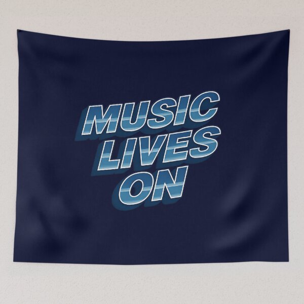 Item preview, Music Lives On designed and sold by alloutshirts.