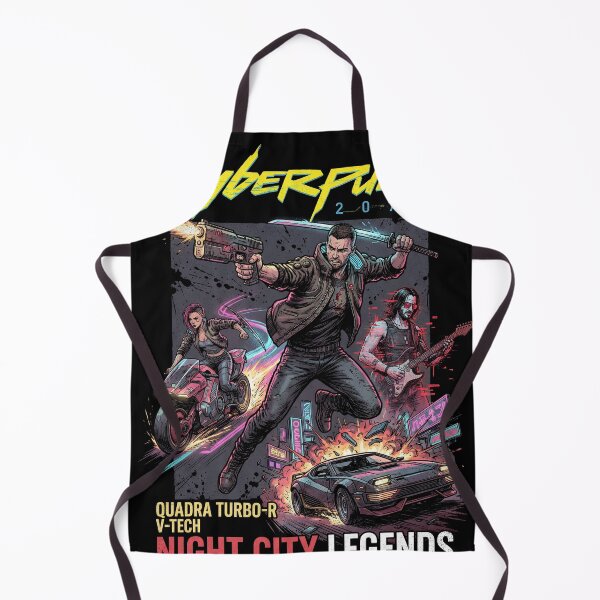 Item preview, Cyberpunk 2077 Night City V Johnny Silverhand Keanu Reeves Phantom Liberty Arasaka Militech Cyberware Collage Fan Art Poster T-Shirt Sticker Print Gift designed and sold by Senpaiwaves.