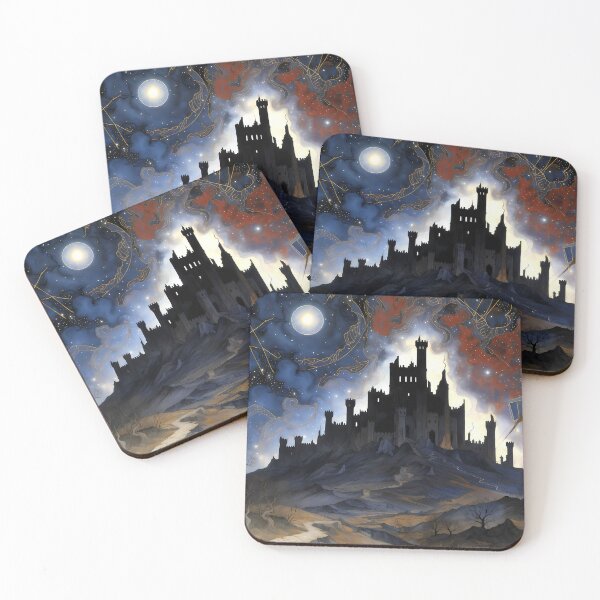 Item preview, The Castle Glows designed and sold by AbsoluteAI.
