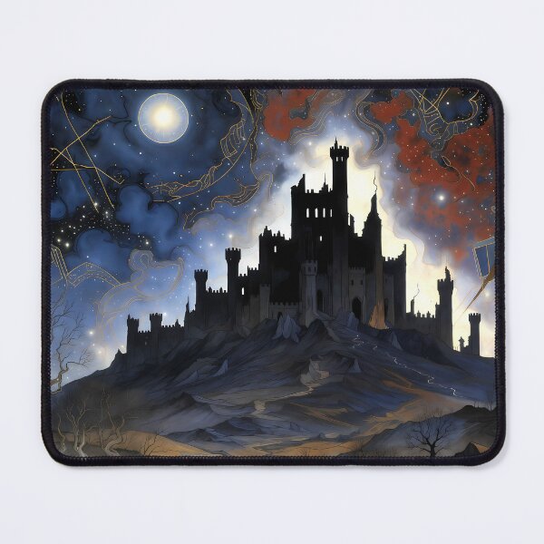 Item preview, The Castle Glows designed and sold by AbsoluteAI.