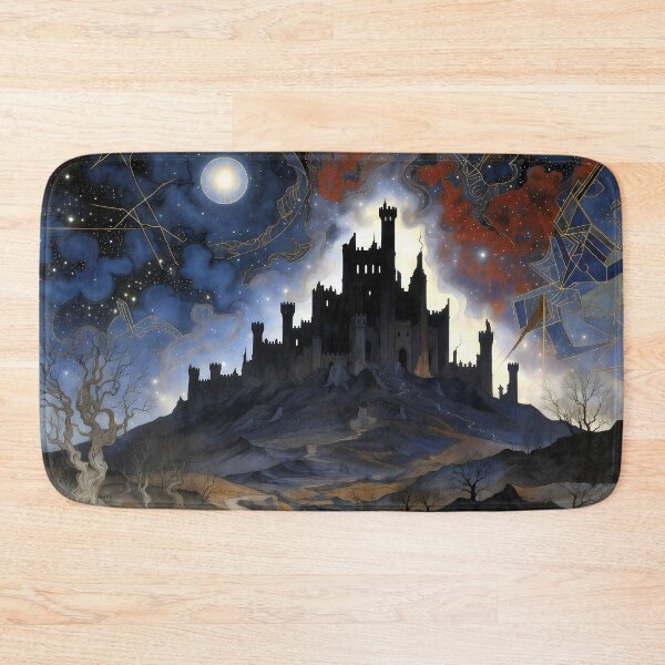 Item preview, The Castle Glows designed and sold by AbsoluteAI.