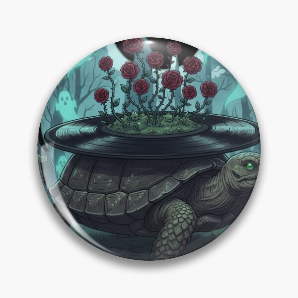 Artikelvorschau, Mystic Turtle – Time, Music and Roses entworfen und verkauft von RebellDancer.