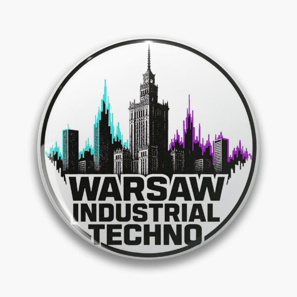 Item preview, Warsaw Industrial Techno – Underground City Rave Design designed and sold by |TRSSHOP|.