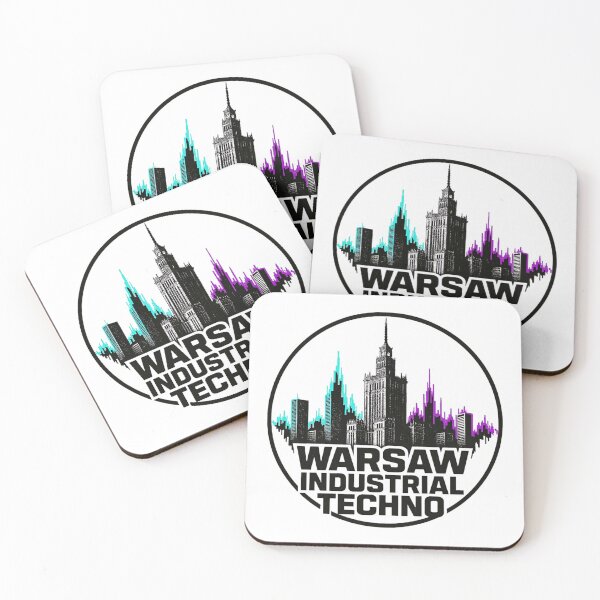 Item preview, Warsaw Industrial Techno – Underground City Rave Design designed and sold by |TRSSHOP|.