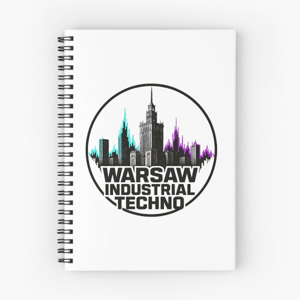 Item preview, Warsaw Industrial Techno – Underground City Rave Design designed and sold by |TRSSHOP|.