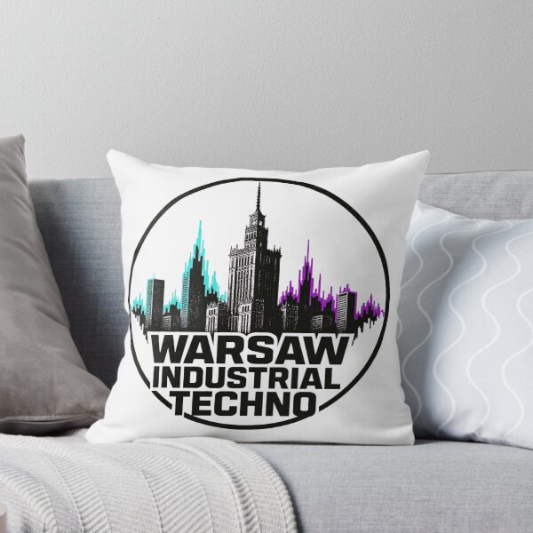 Item preview, Warsaw Industrial Techno – Underground City Rave Design designed and sold by |TRSSHOP|.