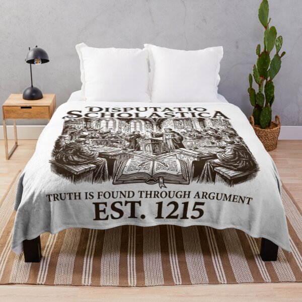 Item preview, Medieval Debate Philosophy Dark Academia Intellectual designed and sold by Mason-Pride.