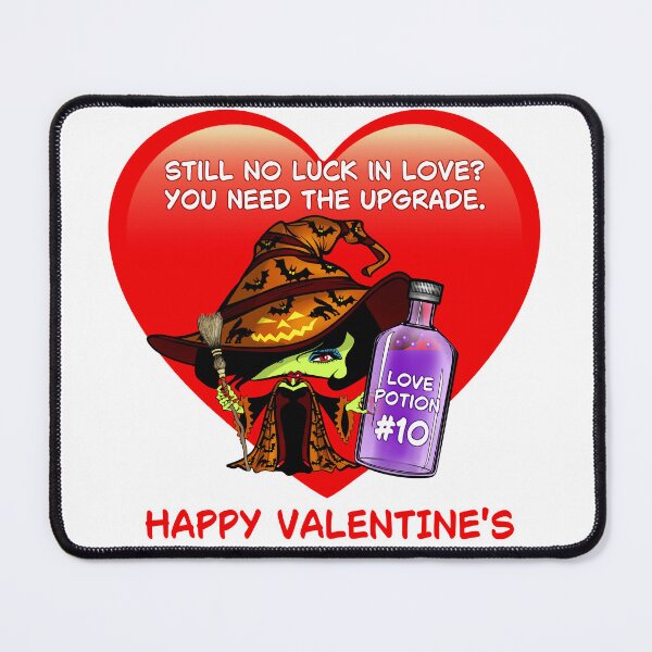 Item preview, Cute Witch Valentine designed and sold by 3-Beans-Art.