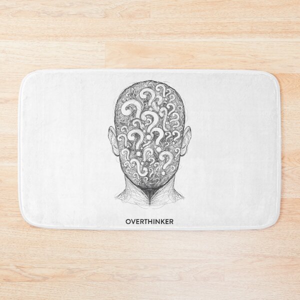 Item preview, Overthinker Mind Filled With Endless Thoughts designed and sold by Katzpy.