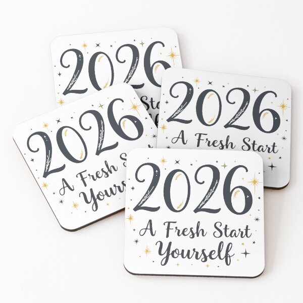 Item preview, 2026 A Fresh Start Yourself – New Year Motivation Design designed and sold by Design-Pro-21.