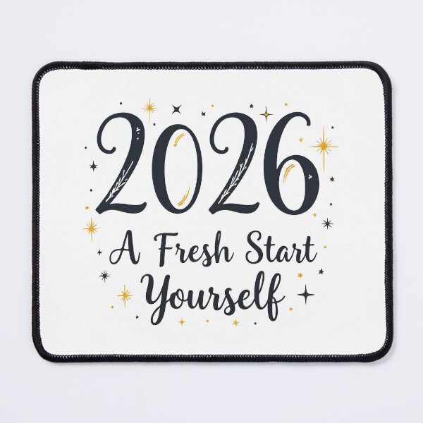 Item preview, 2026 A Fresh Start Yourself – New Year Motivation Design designed and sold by Design-Pro-21.