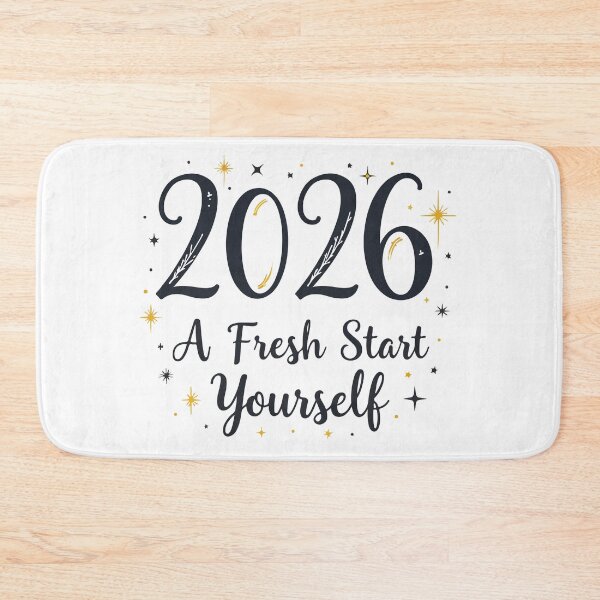 Item preview, 2026 A Fresh Start Yourself – New Year Motivation Design designed and sold by Design-Pro-21.