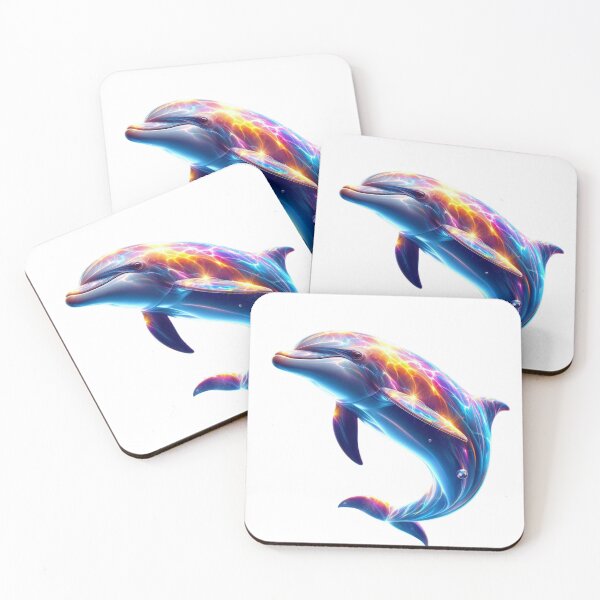 Item preview, Colorful Dolphin Cute Arts designed and sold by GloriousArtSKD.